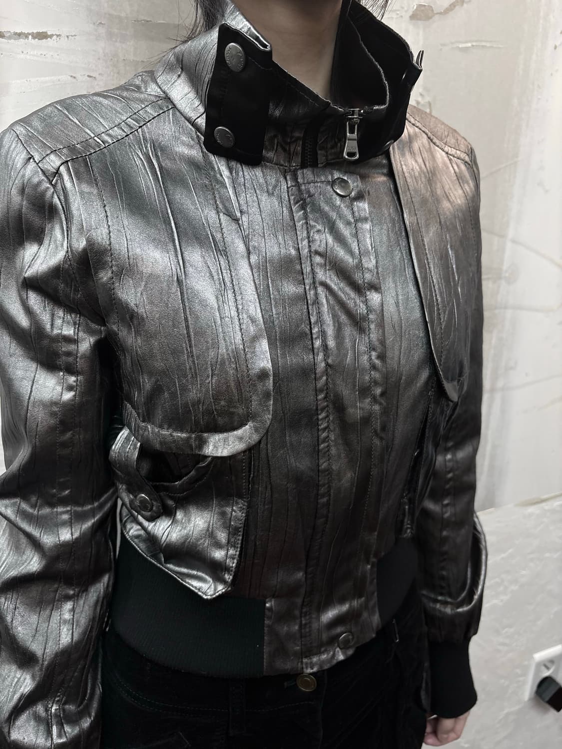 charcoal glitter jacket 상품이미지4