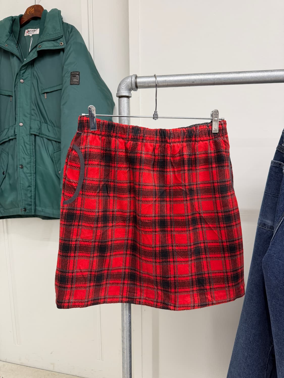 일본빈티지 리버시블 후리스 스커트 상품이미지9