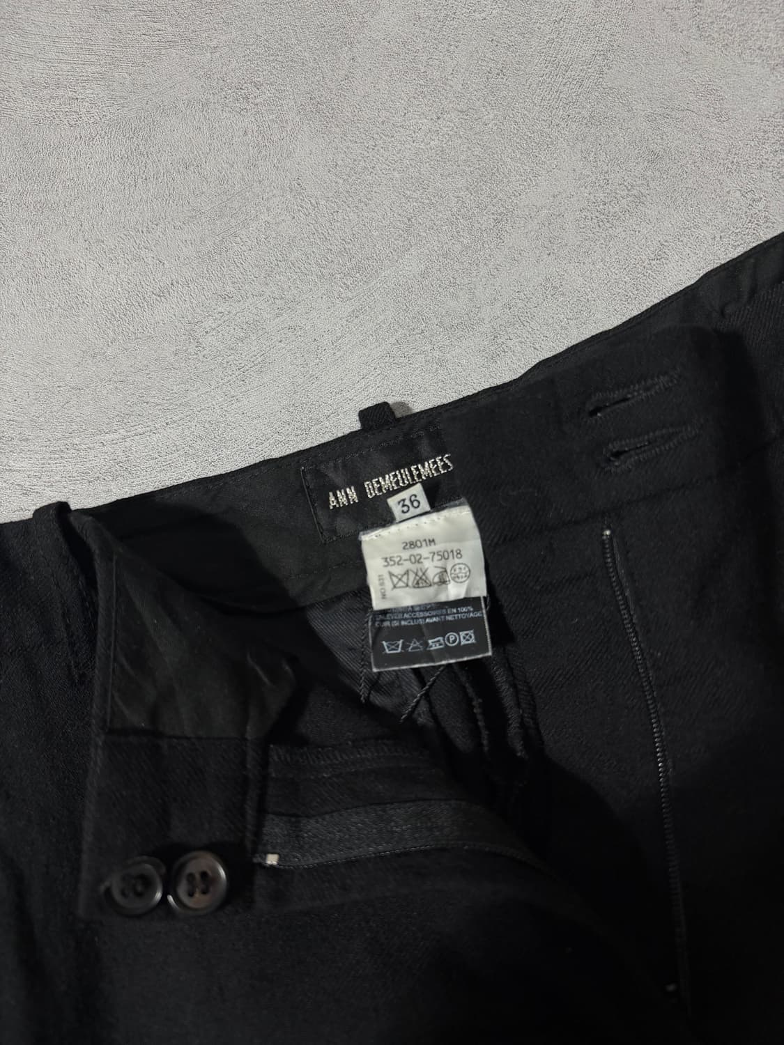 Ann Demeulemeester Leather Knee Pants 상품이미지9