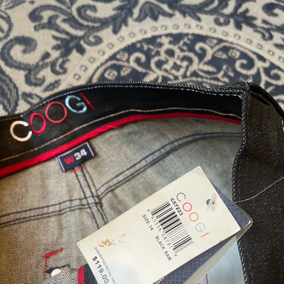 34 COOGI 데님 하프 팬츠/W2375 상품이미지5