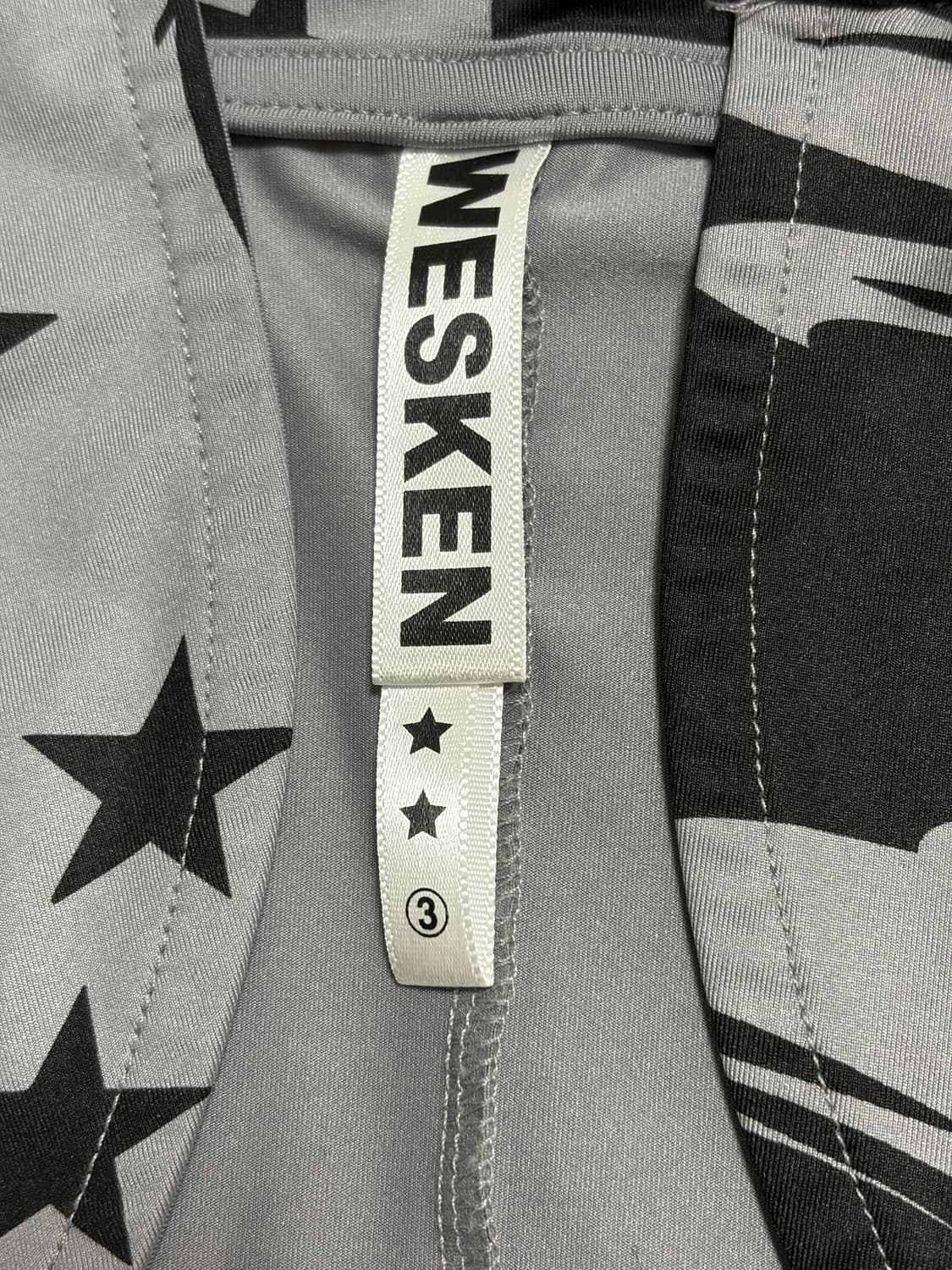 웨스켄 성조기 볼레로 후드 자켓 상품이미지4