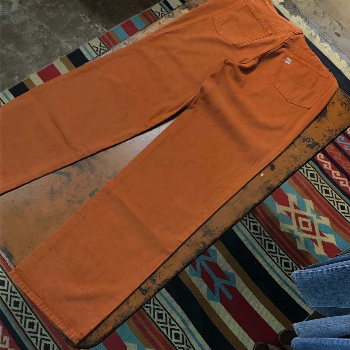 Vtg 빈티지 브라운 코튼 팬츠 허리 27 28 사이즈  상품이미지2