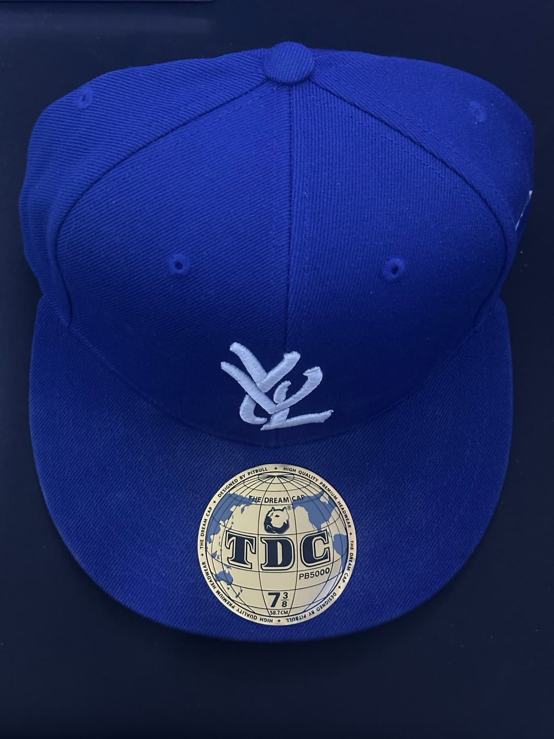 YVL 스냅백 블루 상품이미지1