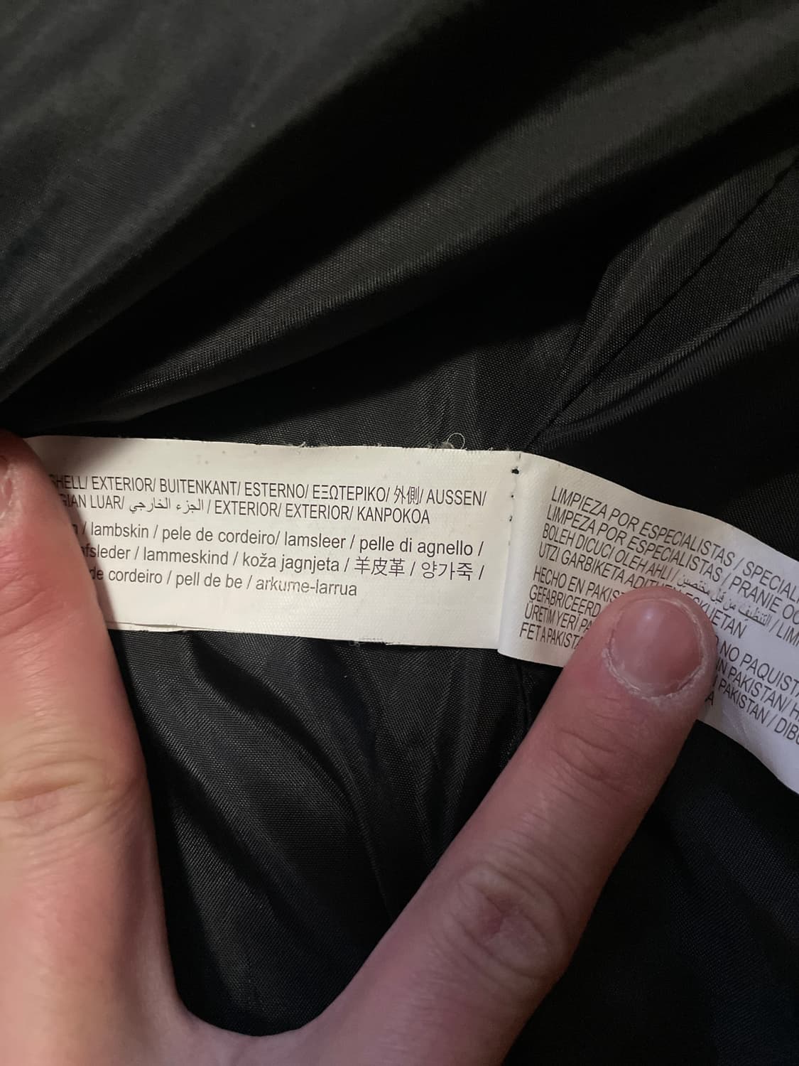 ZARA 자라 웨스턴 무드 램스킨 양가죽 레더 자켓 상품이미지9