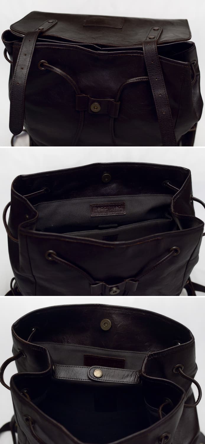더파트먼트 풀그레인 올레더 아메리칸 클래식 백팩 상품이미지6