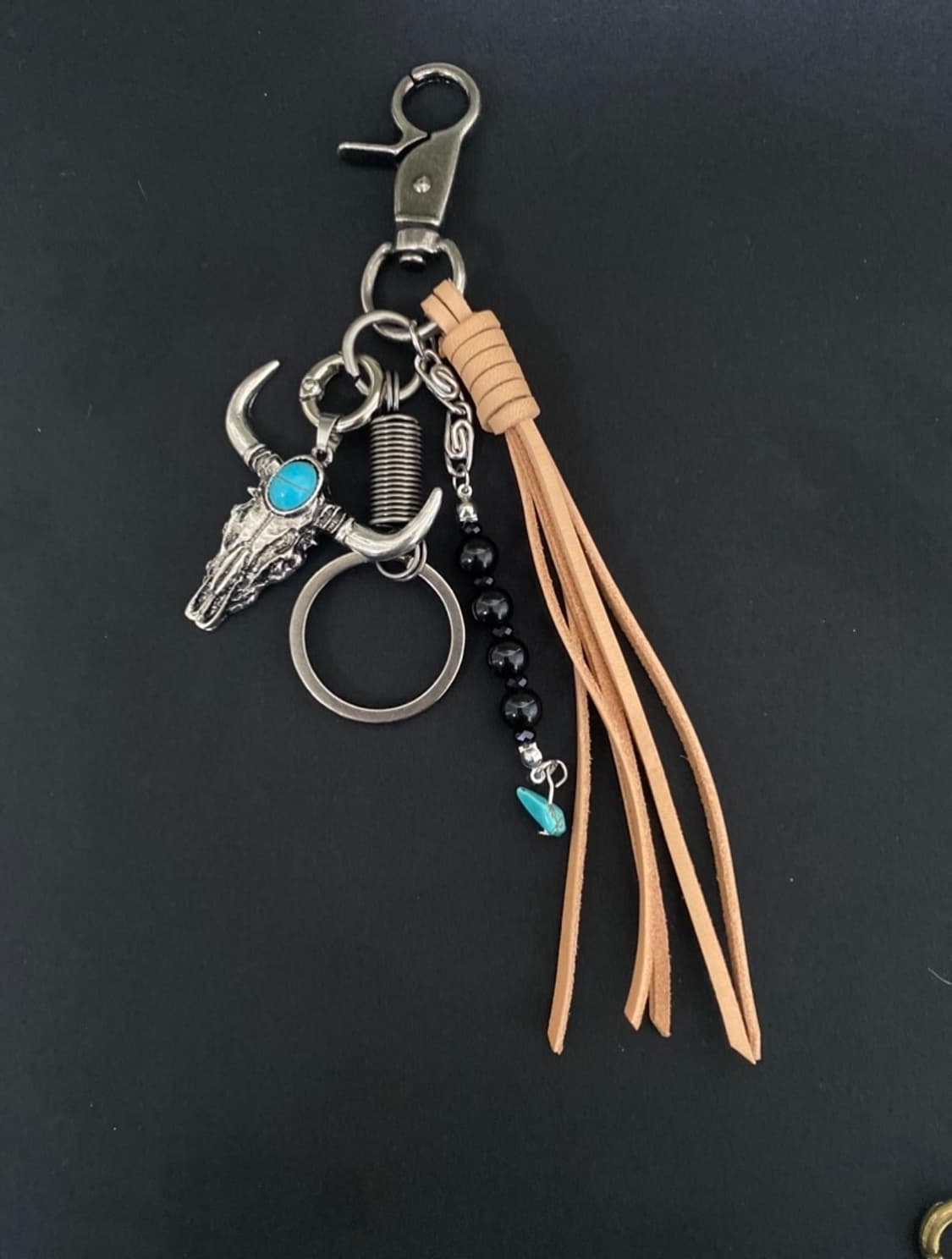 터키석 에스닉 키링 상품이미지3