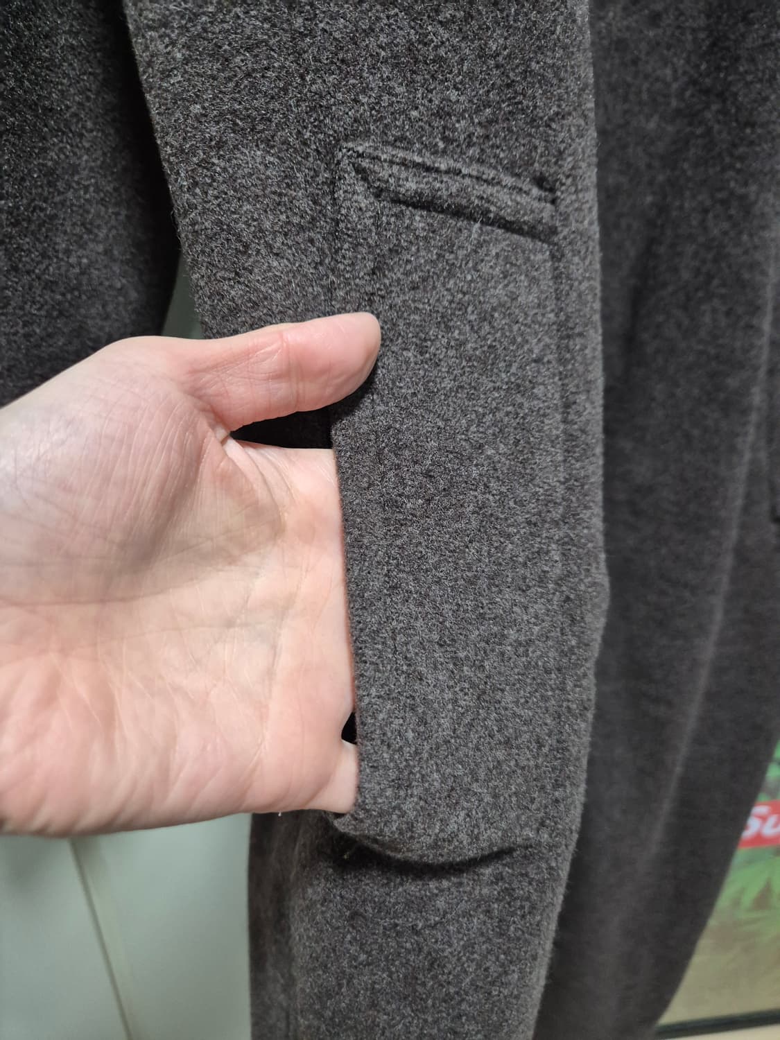 JPN 빈티지 브라운 롱 맥시코트 상품이미지4