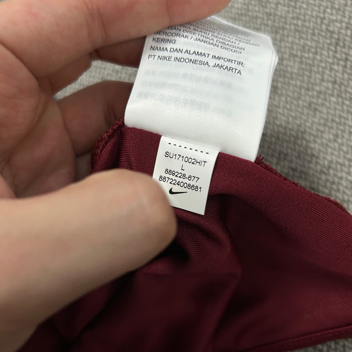 나이키 허베이 화샹 싱푸 김주영 유니폼(L) 상품이미지6