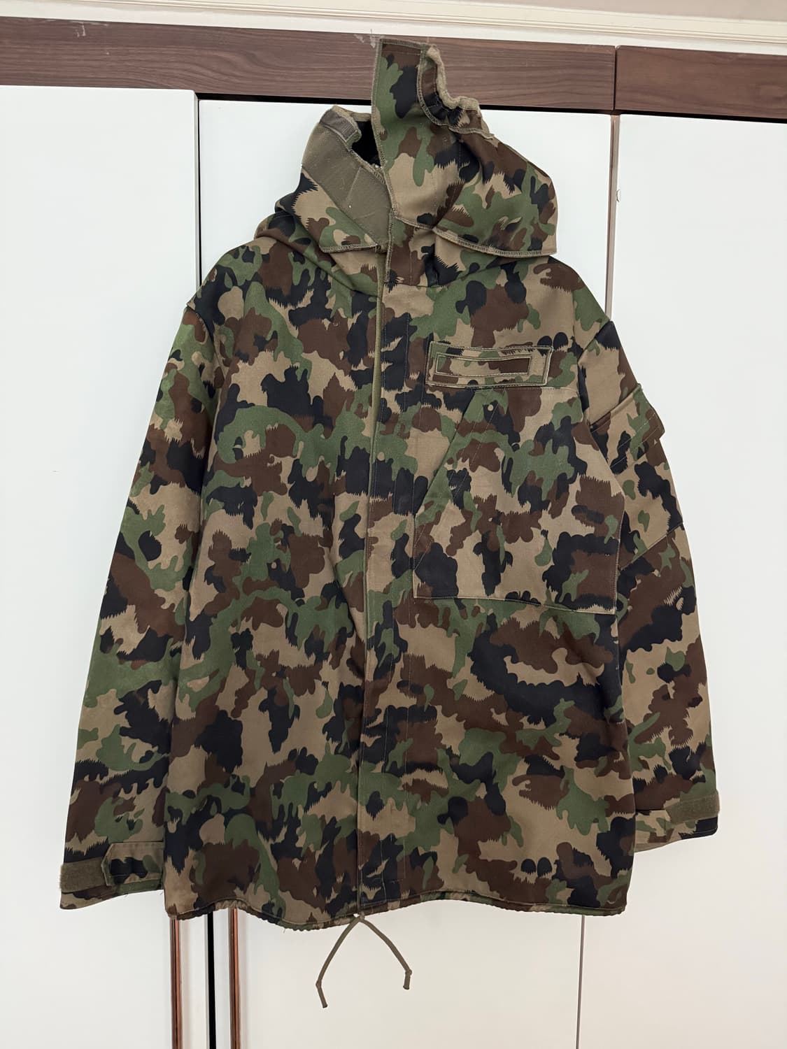 90s 스위스 밀리터리 NBC 프로텍티브 슈트자켓 (100) 상품이미지1