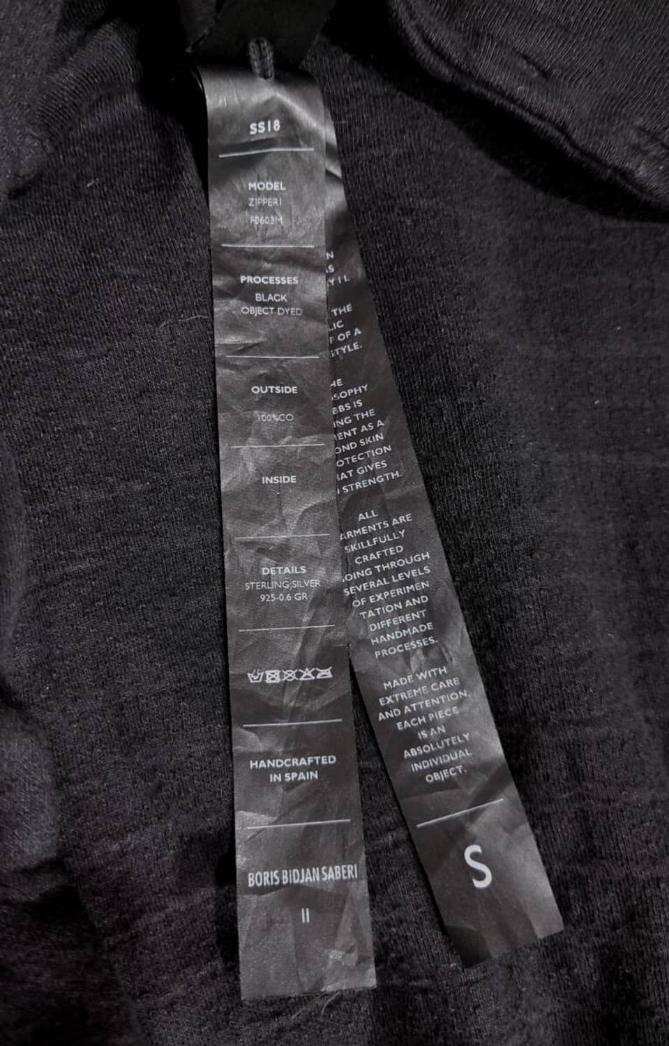 BORIS BIDJAN SABERI 18ss ZIPPER-1 상품이미지5