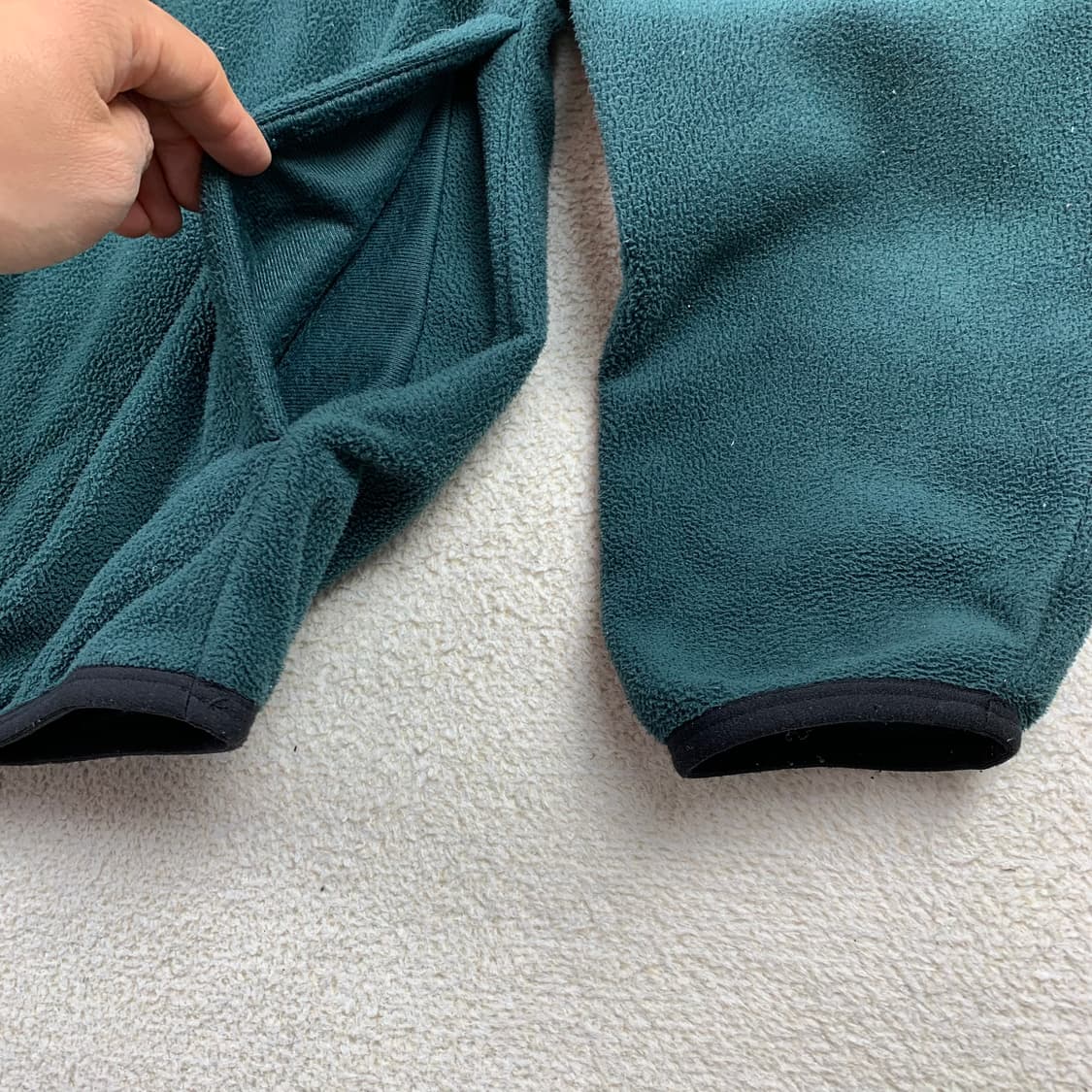 나이키 자수로고 하프집업 플리스 그린  상품이미지4