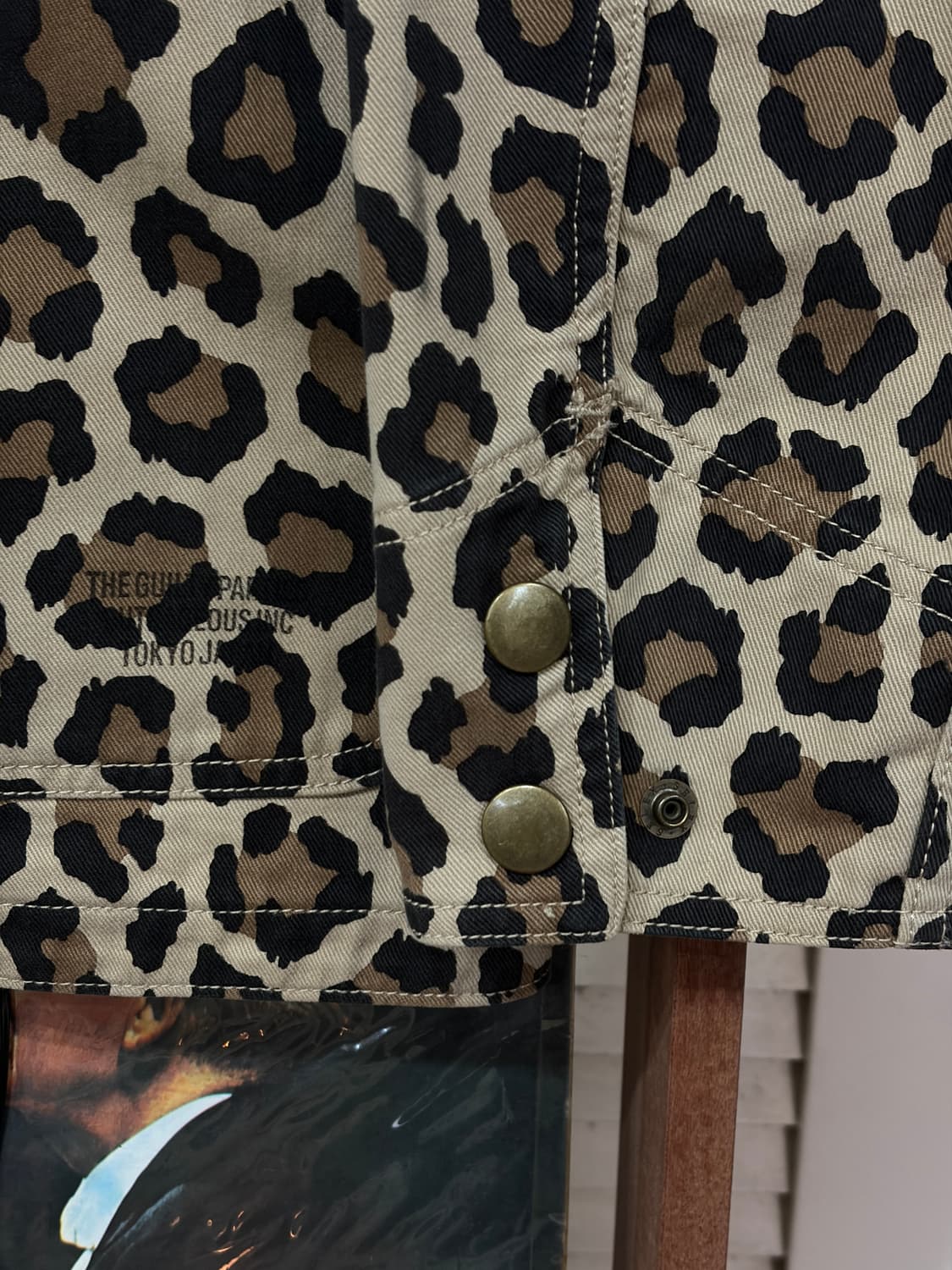 Wacko maria 레오파트 커버올 워크 자켓 상품이미지2