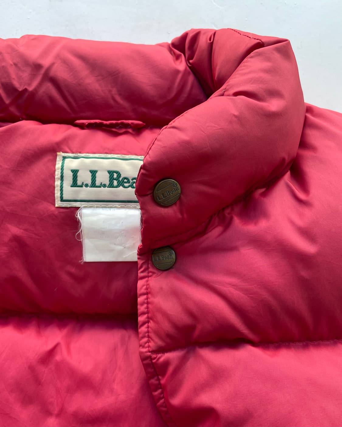 80‘s goose down vest 엘엘빈 구스 다운 푸퍼 베스트 M 상품이미지7