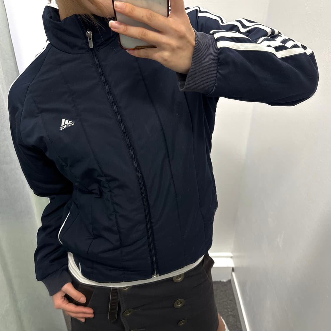 아디다스 네이비 패딩 상품이미지2