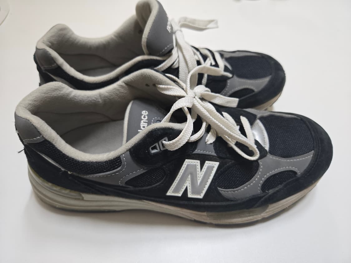 뉴발란스 992 블렉&그레이 280 사이즈판매합니다 상품이미지2