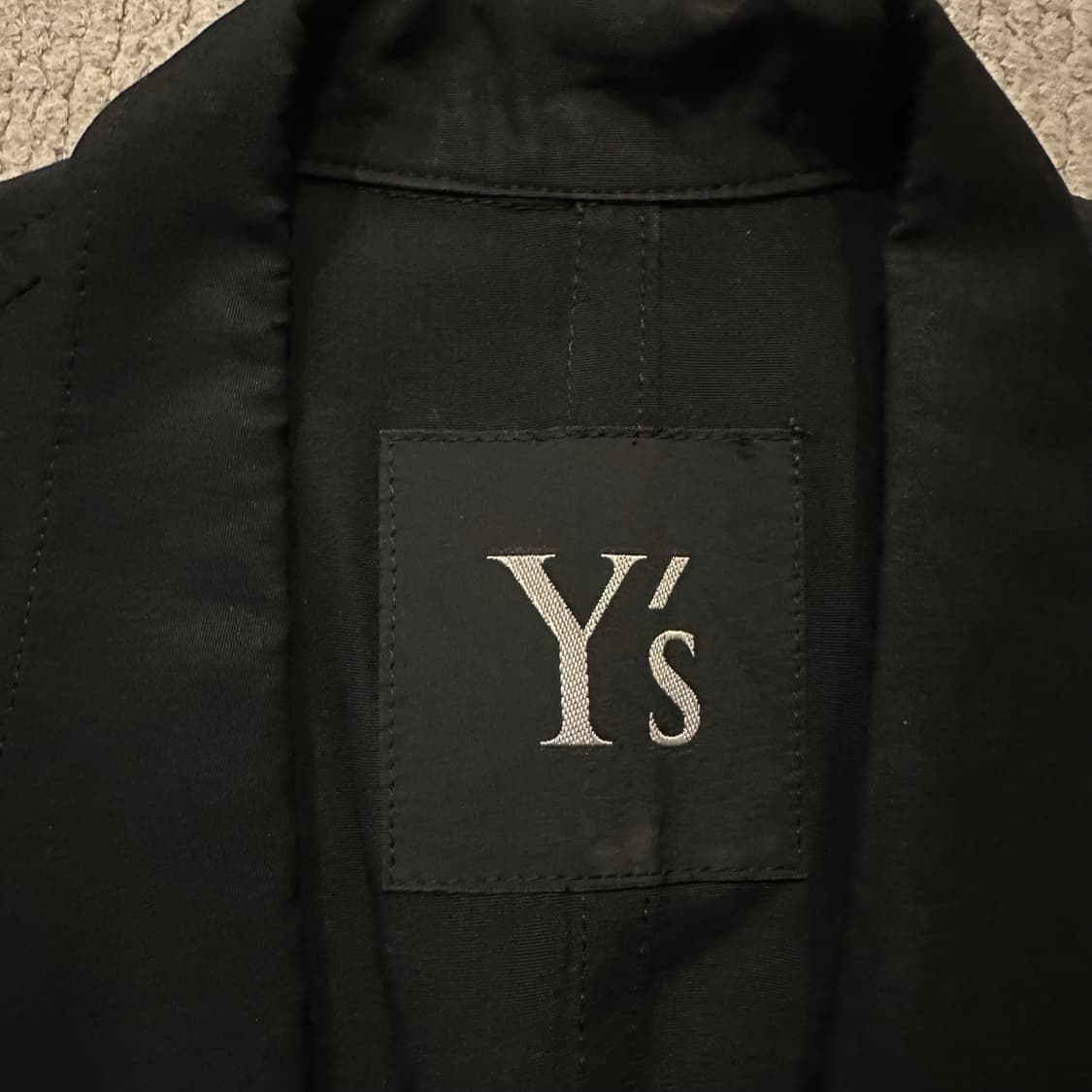 90s Y’s 요지야마모토 테일러드 롱 베스트 상품이미지4