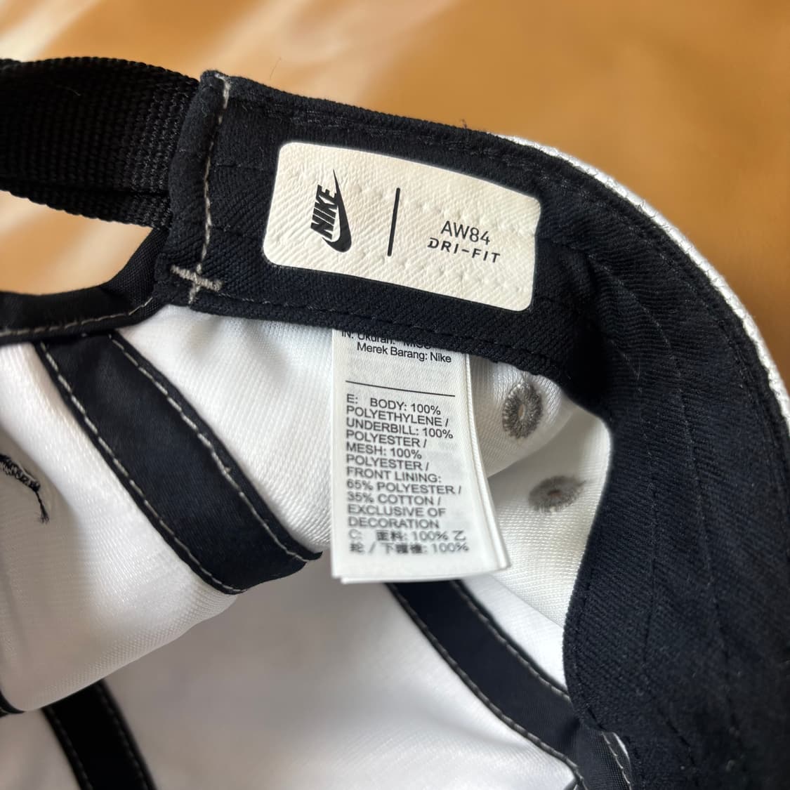 NIKE 나이키 마스랜딩 실버 AW84 헤리티지 캠프캡 모자 상품이미지8