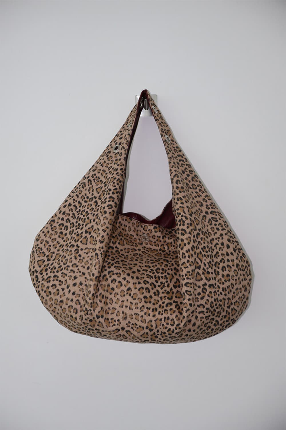 DEPC EYELET LEATHER BAG - WINE 상품이미지2