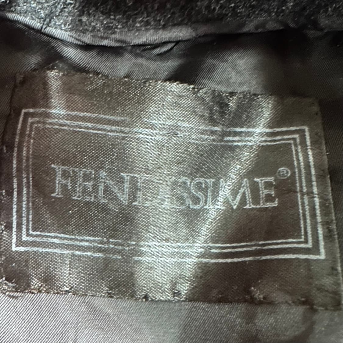 90s 펜디시메 (펜디) 밍크 울 하프 코트 상품이미지8