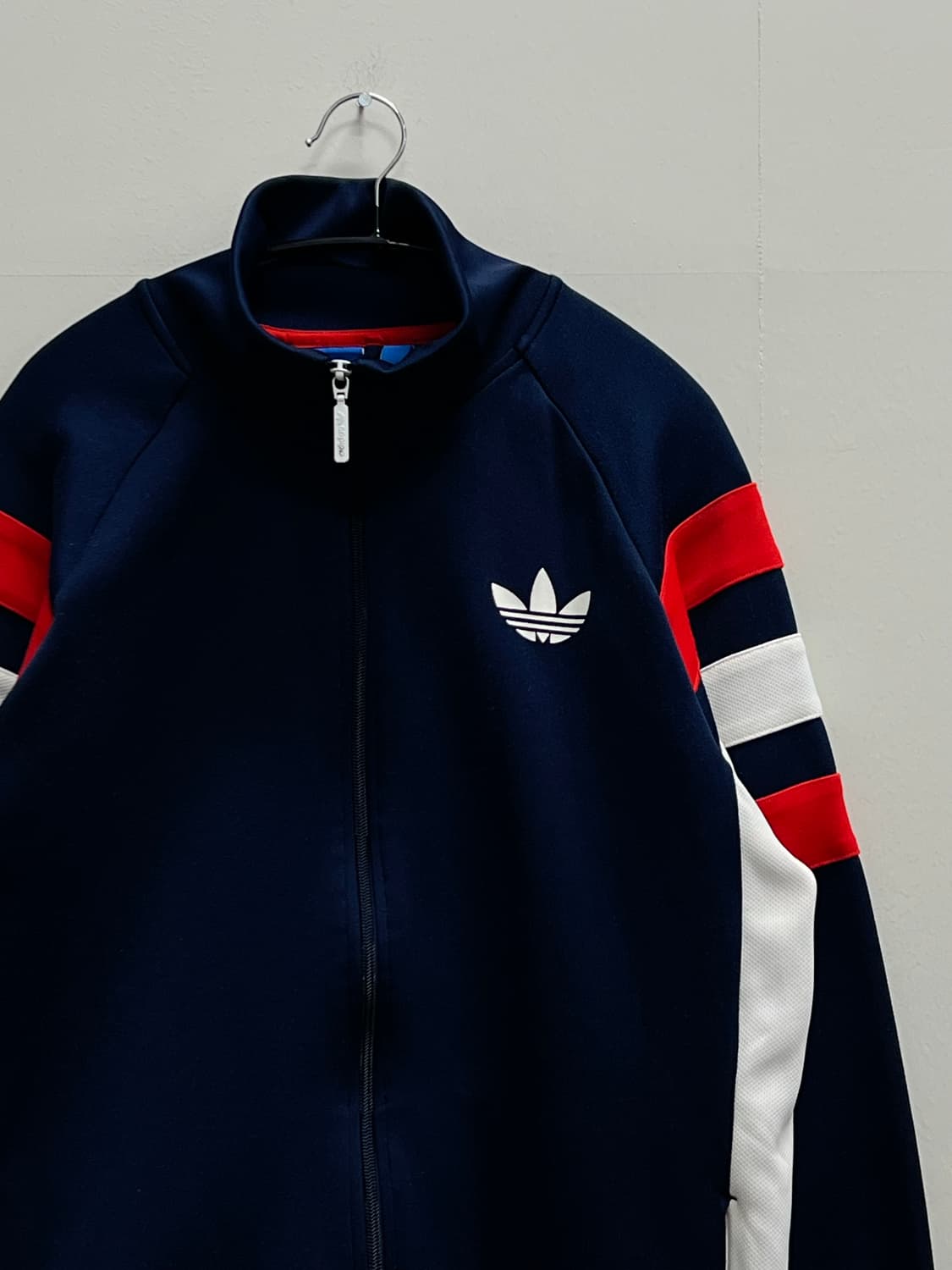 아디다스 파이어버드 트랙탑 져지 네이비/화이트/레드 상품이미지3