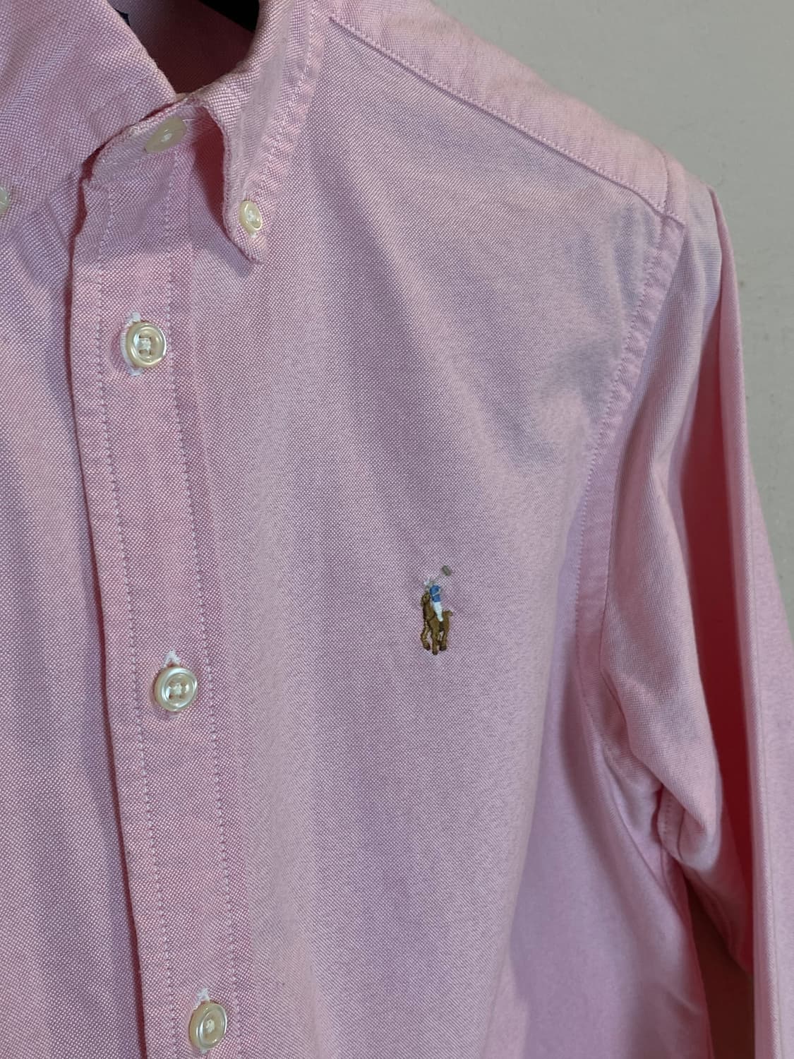 폴로 랄프 로렌 핑크 옥스포드 셔츠 상품이미지4