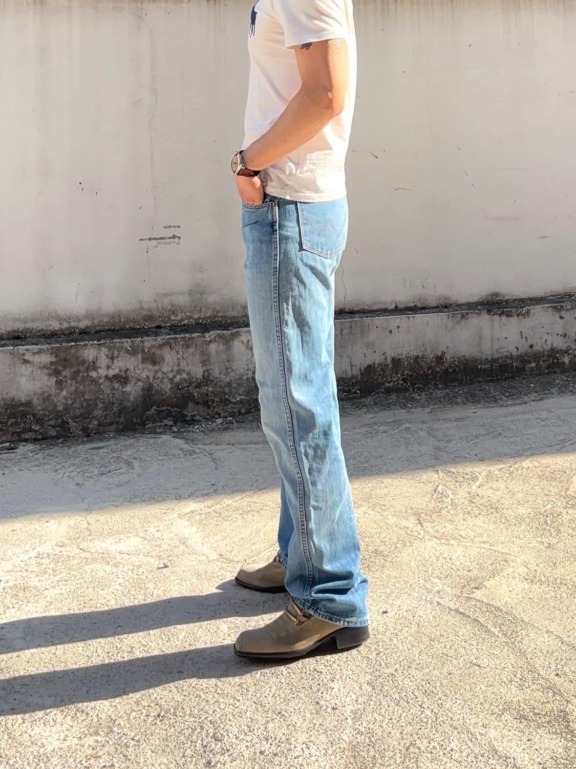 Wrangler 13MWZ Straight Denim Jeans 상품이미지2