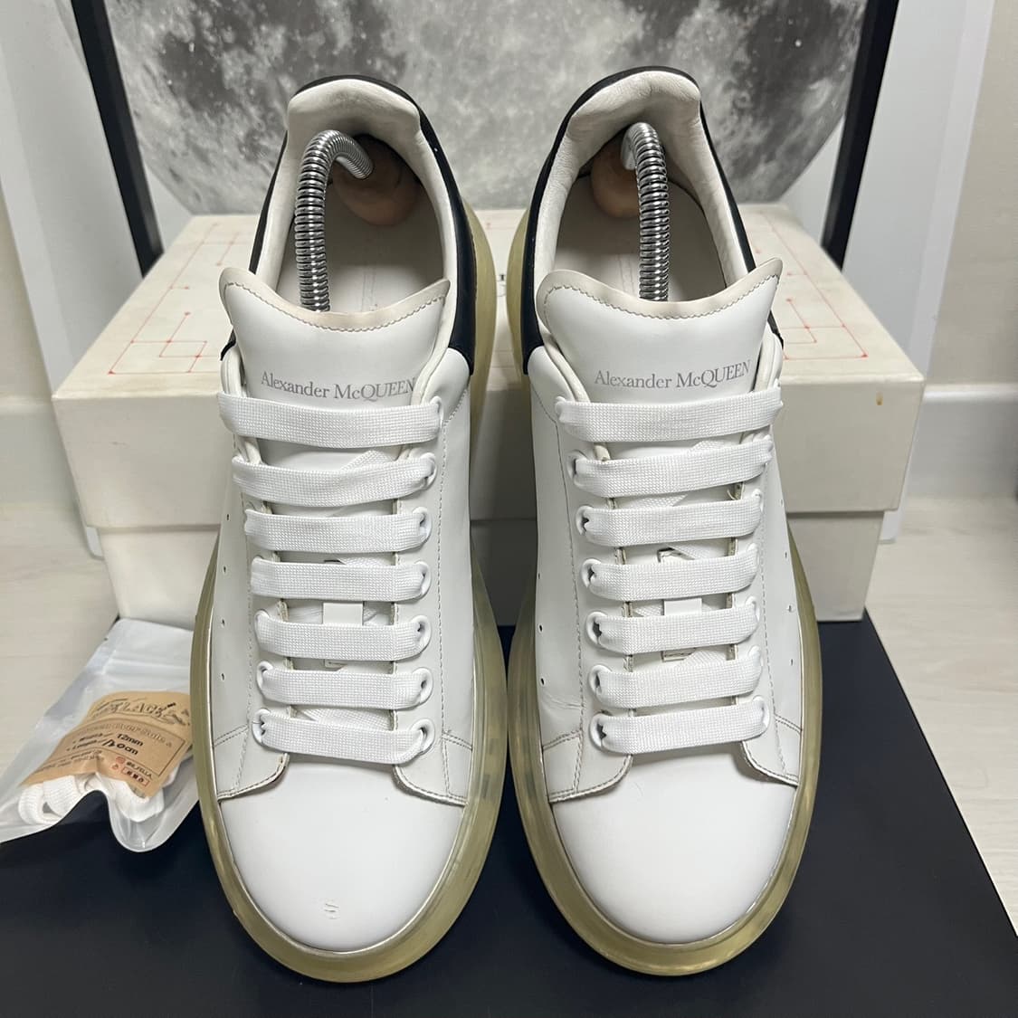  정품 42) 알렉산더 맥퀸 에어솔 스니커즈 270~275 상품이미지3