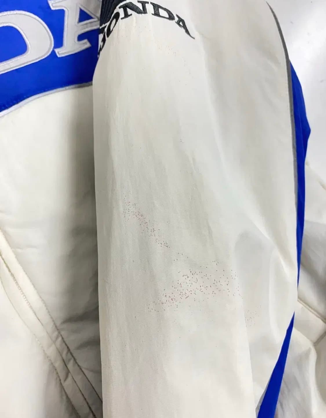 혼다 HONDA 모터사이클 블루종 아이보리 L 상품이미지5