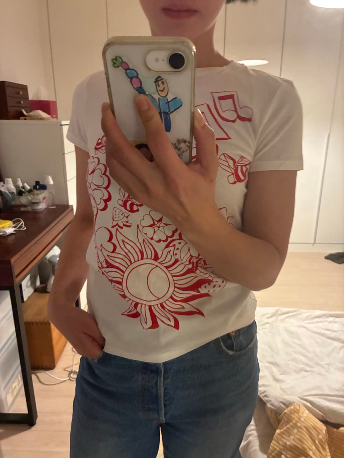 Gucci 구찌 소울 프린트 티셔츠 여성 XS  상품이미지5