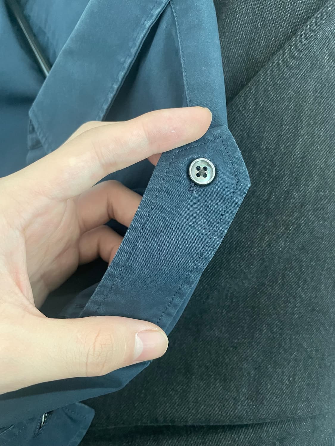 마르지엘라 히든버튼 견장 셔츠 상품이미지3