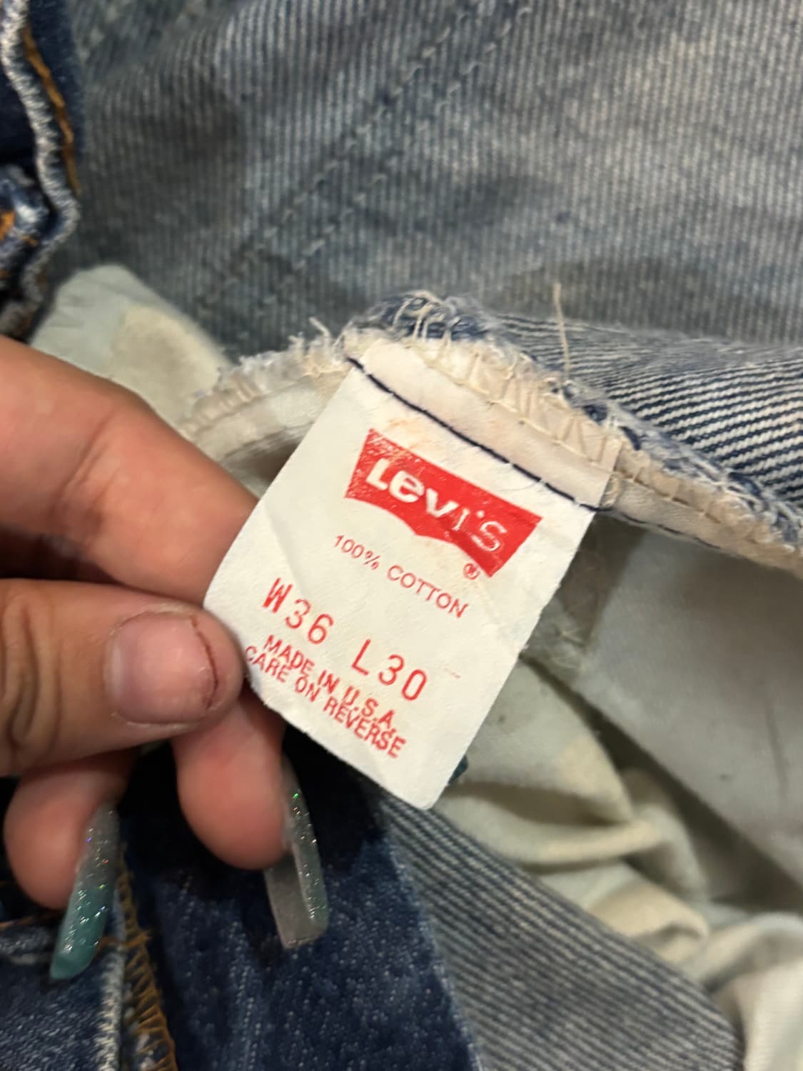 80‘s MADE IN USA 🇺🇸 리바이스 509 스트레이트 상품이미지10