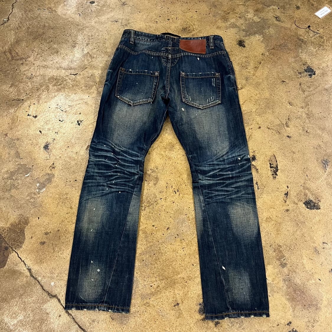 [정품/48] 디스퀘어드2 빈티지 워싱 데님 청바지 b17 상품이미지3