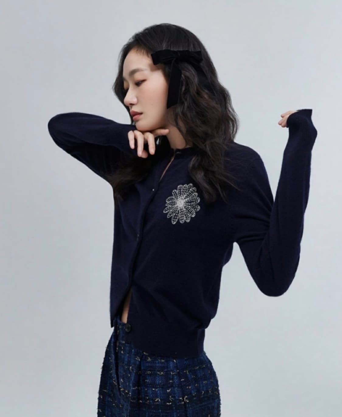 마르디 김고은 캐시미어 가디건 상품이미지1