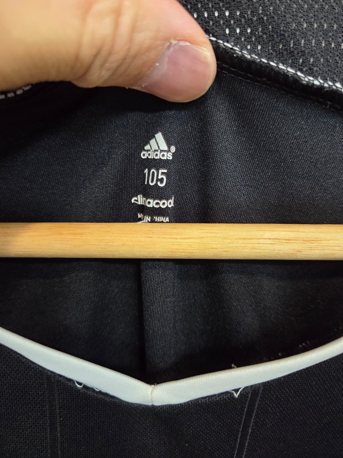 아디다스 regi 14 기능성 메쉬 삼선 져지반팔 xl 상품이미지3