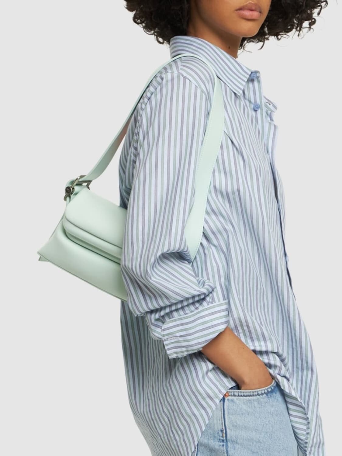 (정품/새상품) 오소이 여성 라이트민트 FOLDER BROT 숄더백 상품이미지4