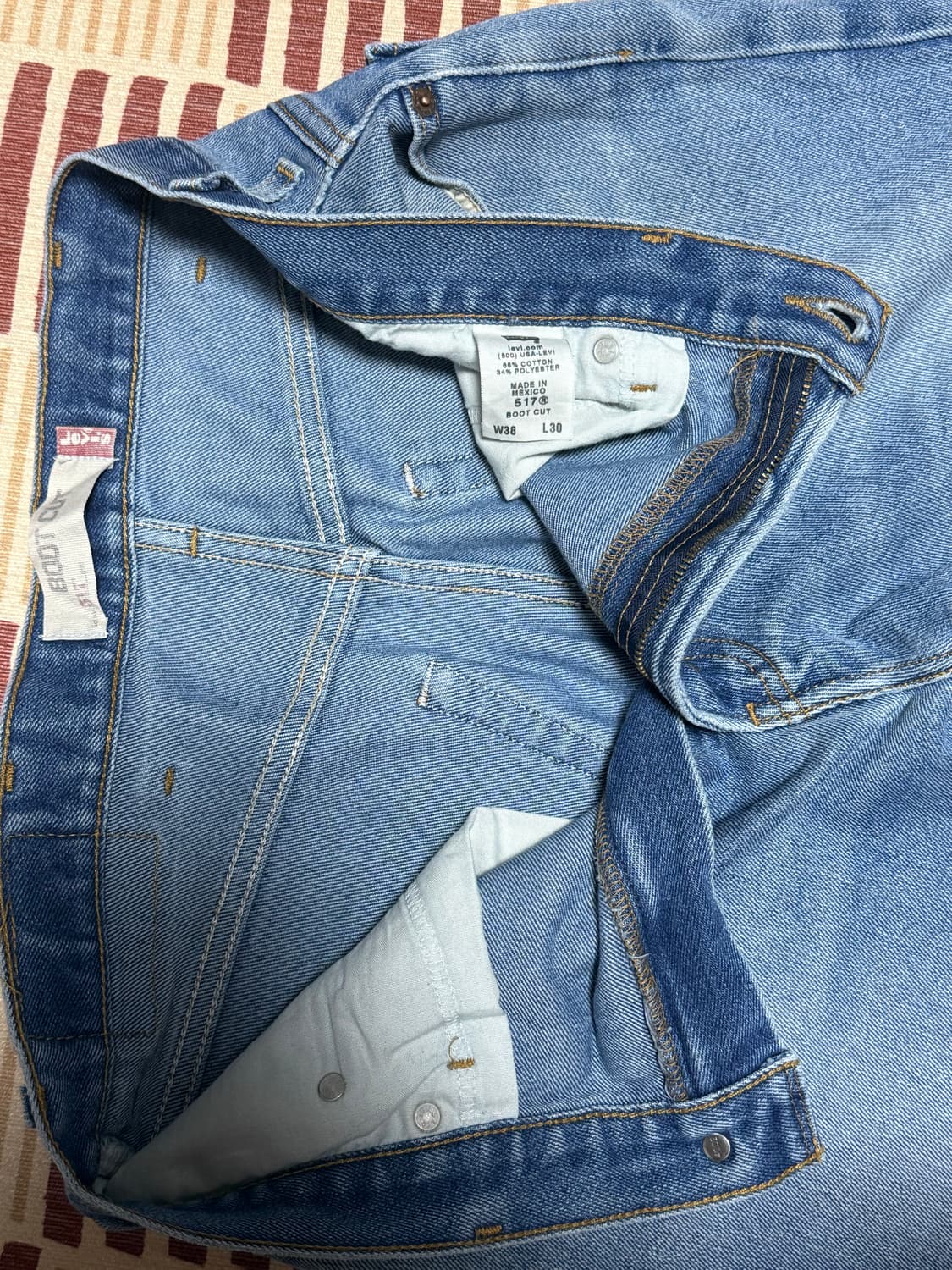 리바이스 517 부츠컷 데님 상품이미지4