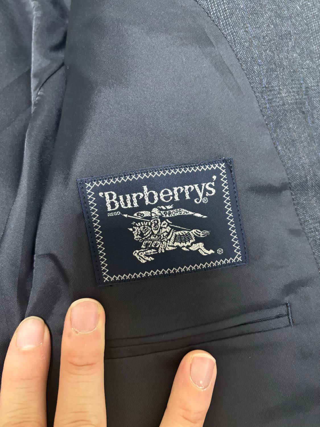 일제 버버리 블레이저 사이즈 100 상품이미지3