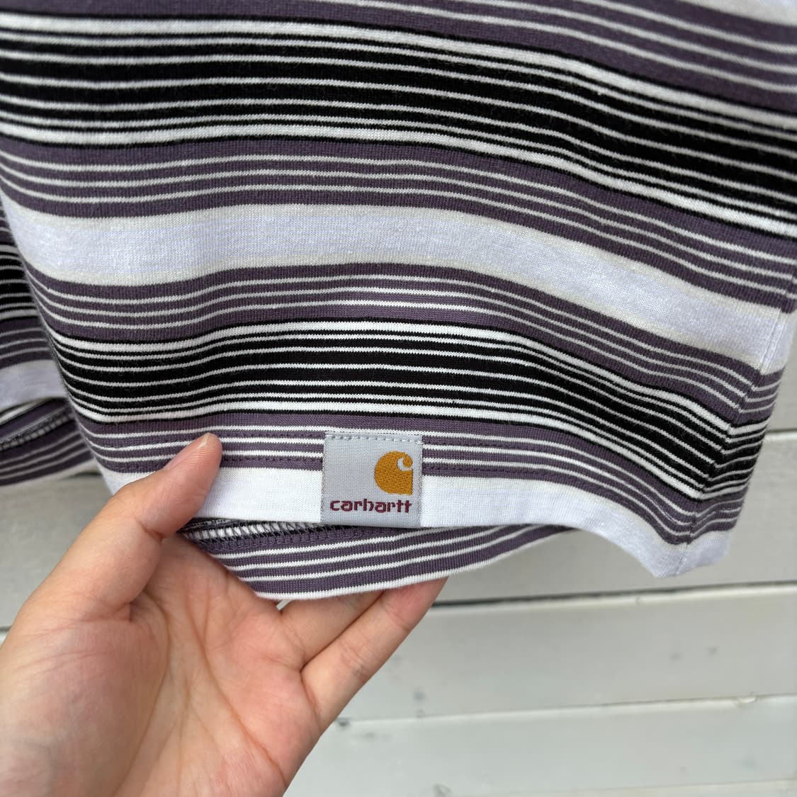 Carhartt 칼하트 스트라이프 반팔 티셔츠 상품이미지5