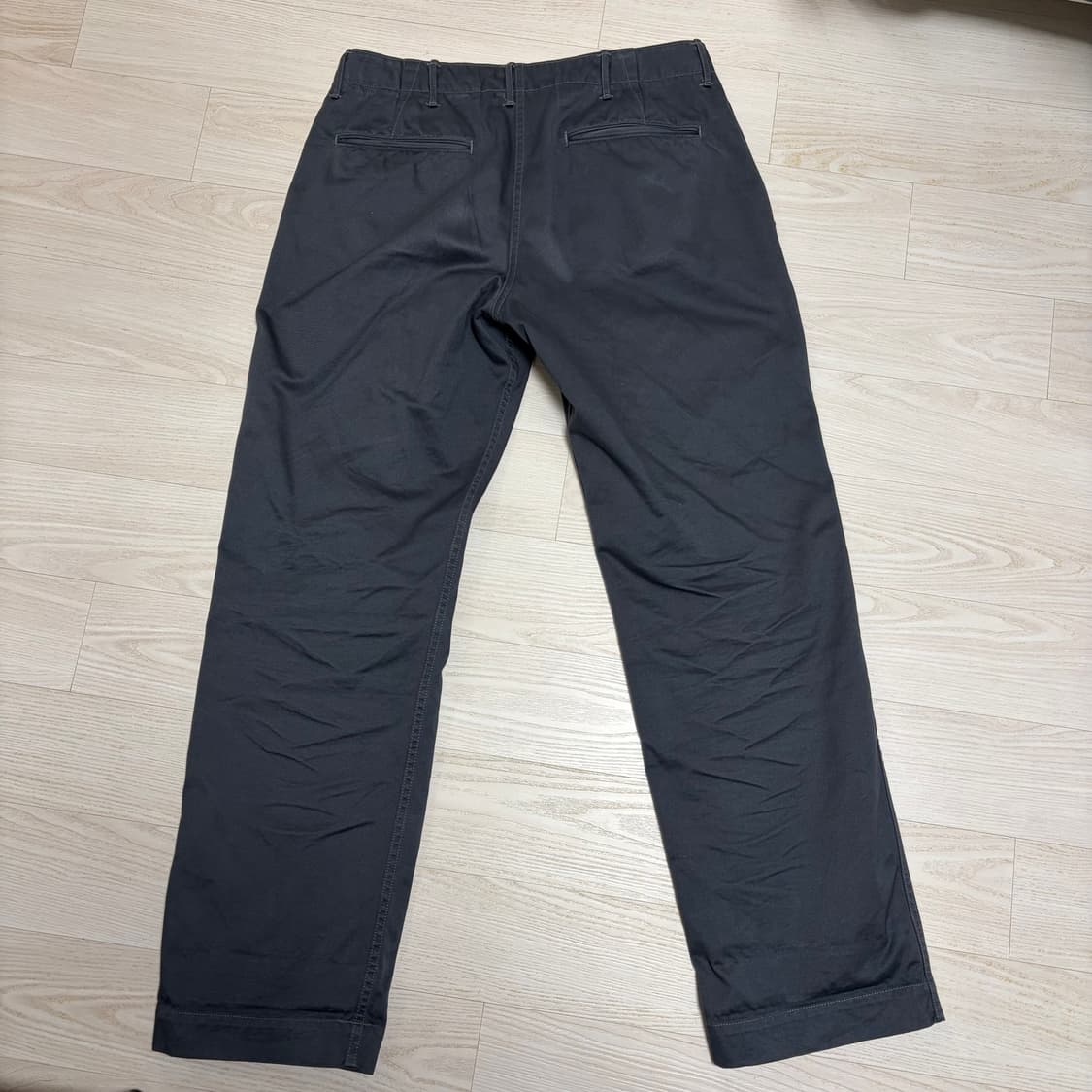 웨어하우스 1082 치노팬츠 블루그레이 회색 상품이미지2