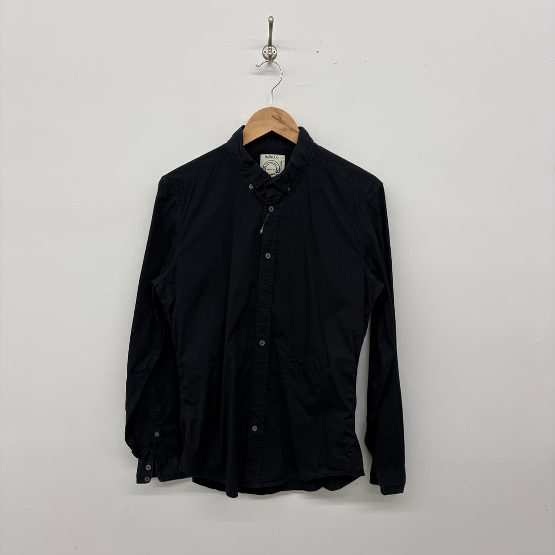 Diesel Co. 블랙 네이비 빈티지 셔츠 공용 M 상품이미지1