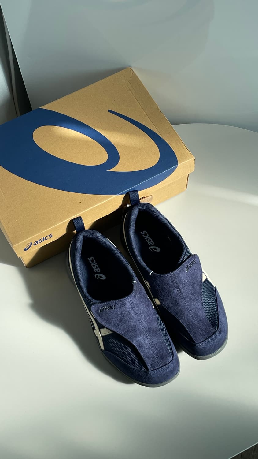 박스포함 아식스 라이프워커 3E 네이비 260 상품이미지1