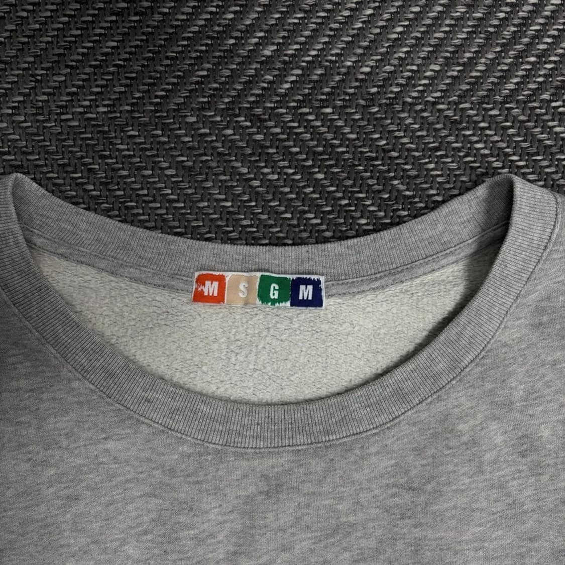 MSGM 박스로고 맨투맨 v0272 상품이미지5