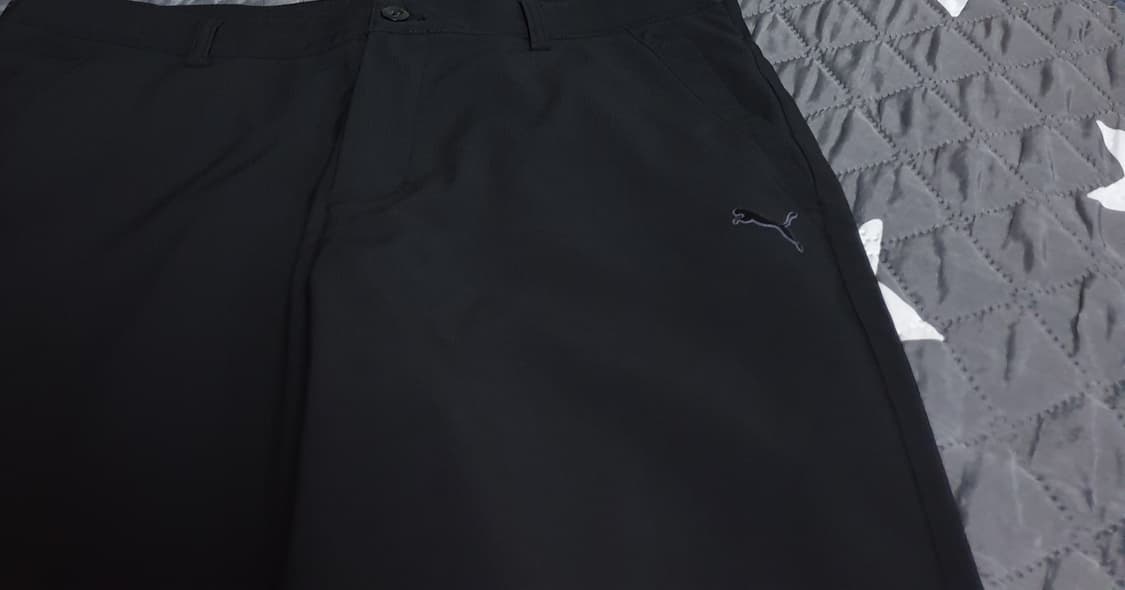 푸마 골프 이중직원단 스판 팬츠 블랙 (36) 상품이미지2