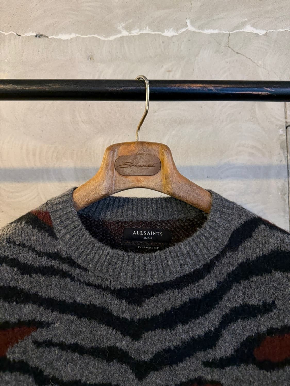 올세인츠 패턴 니트 110 상품이미지3