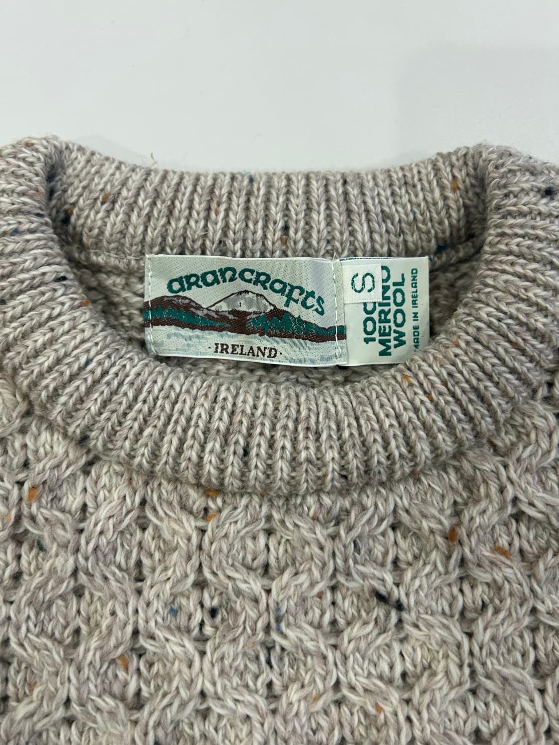 아란크래프트 피셔맨 니트 s사이즈 상품이미지2