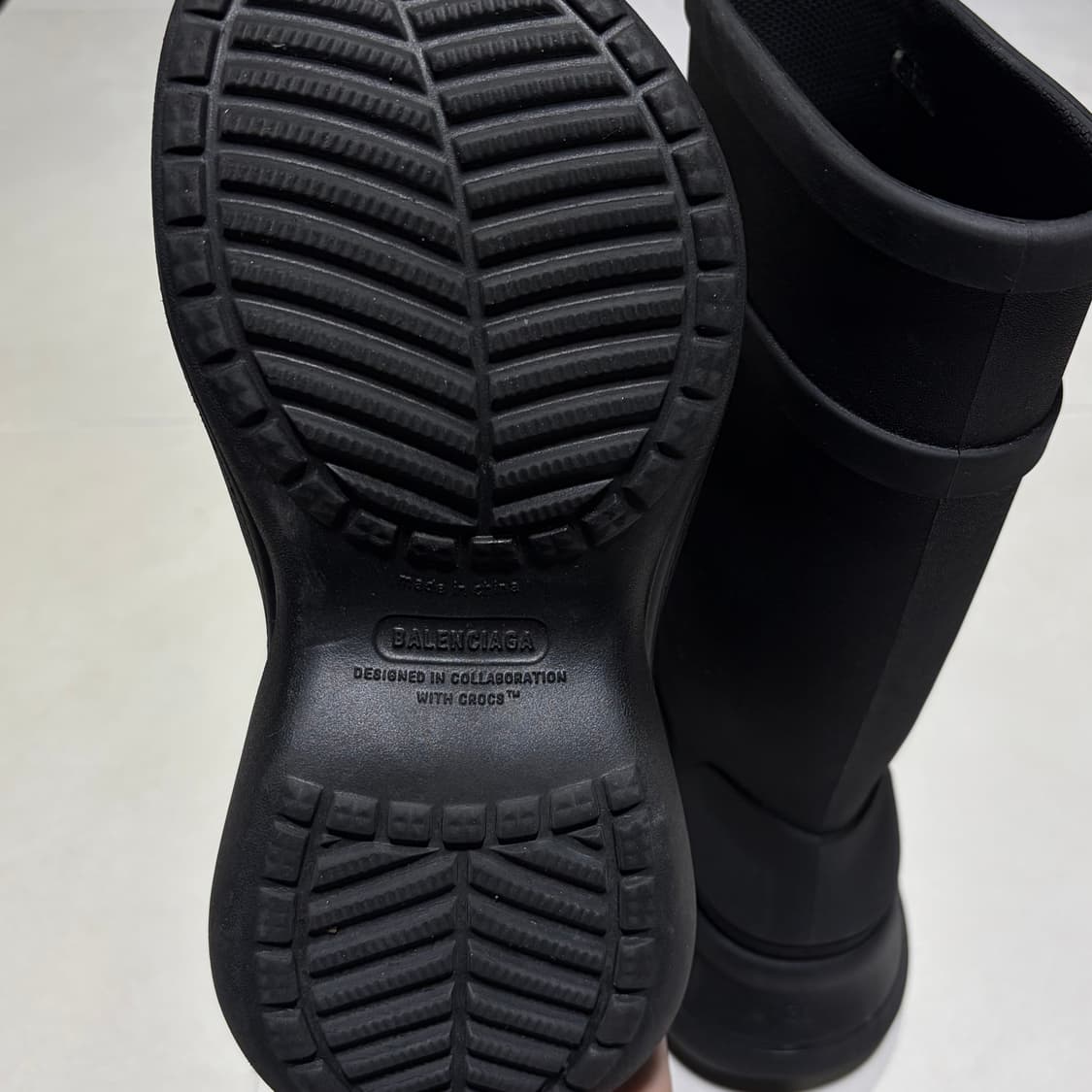 발렌시아가 크록스 레인부츠 36 상품이미지4