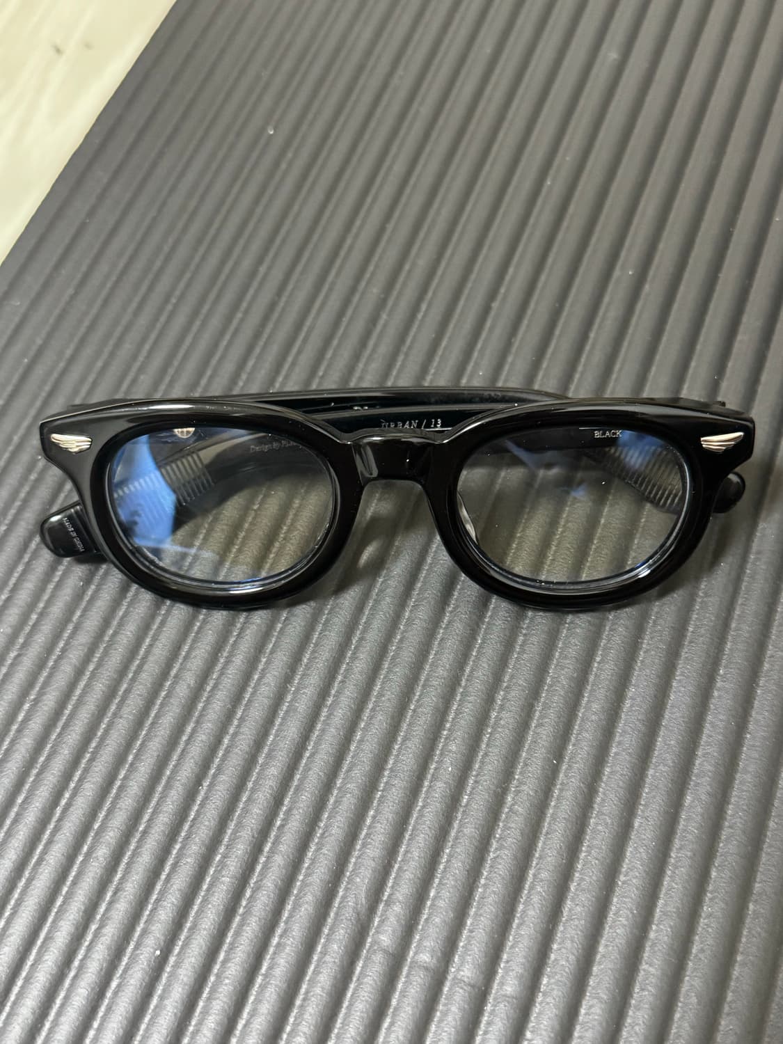 파이살론 URBAN/13 블랙 안경 상품이미지2