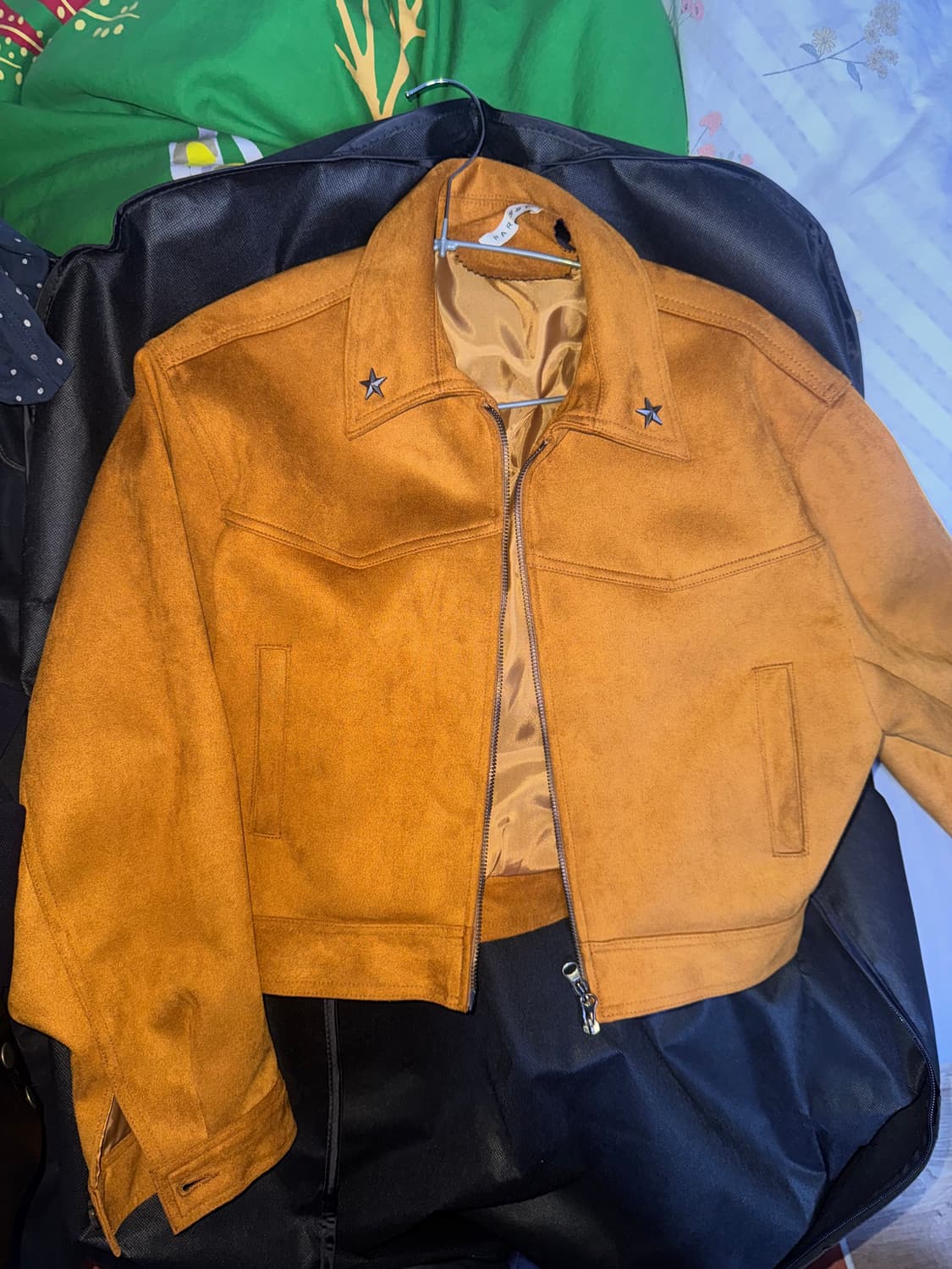 팍시 스웨이드 자켓 카라멜 상품이미지6