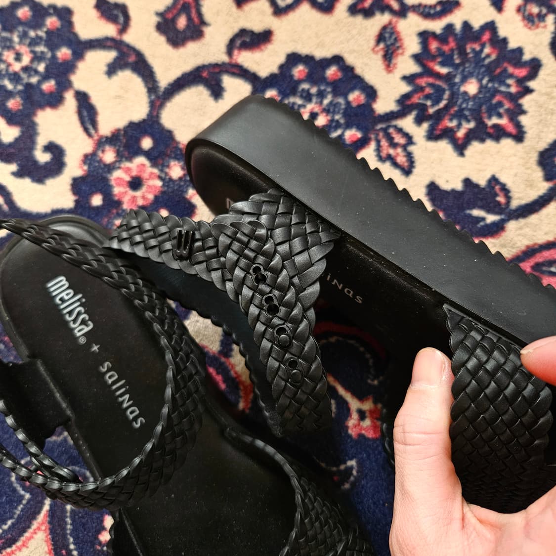 (미사용) 멜리사 x 살리나스 꼬임 샌들 35/36 size 상품이미지4