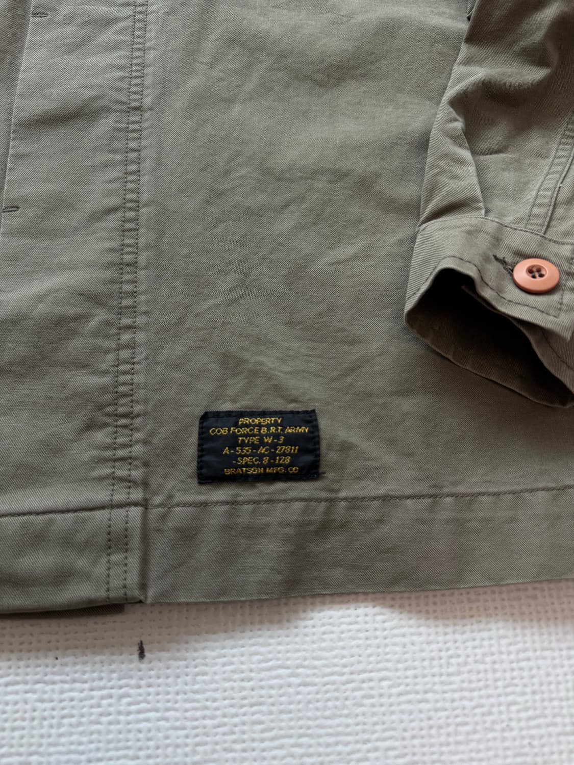 BRATSON 브랫슨 밀리터리 자켓 상품이미지5